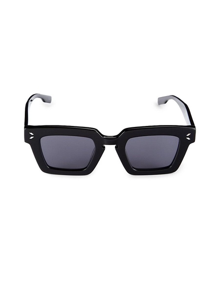 48MM Rectangle Sunglasses