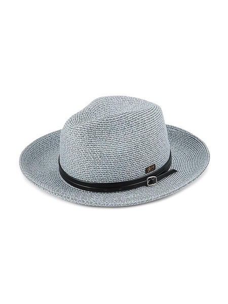 Balans Curved Brim Straw Fedora