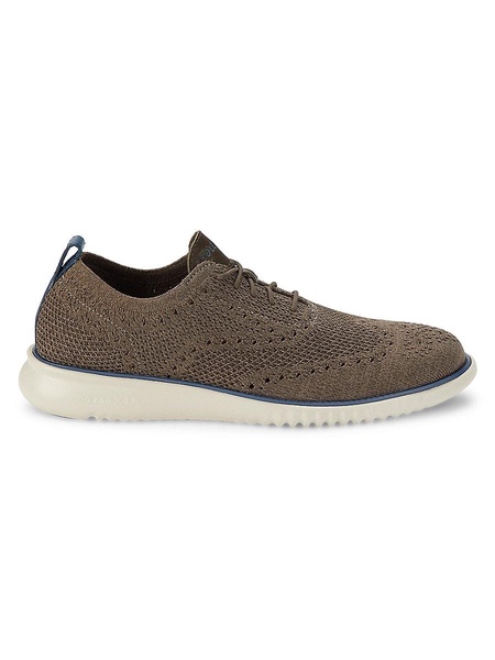 2.Zerogrand Wingtip Knit Oxfords