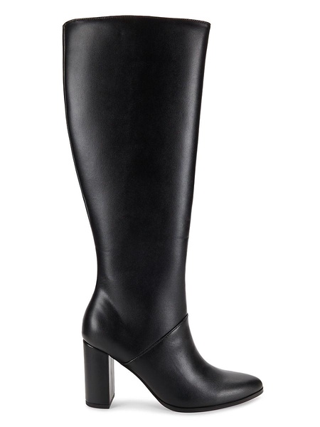 Brooke 81MM Block Heel Knee High Boots