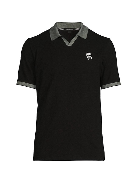 Johnny Collar Pima Cotton Blend Polo