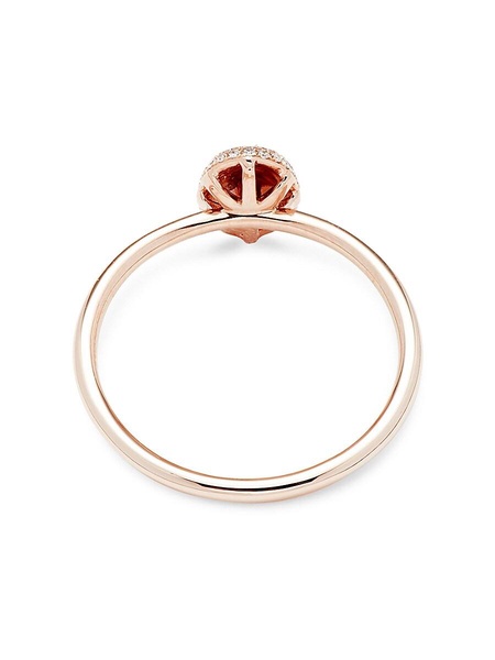 14K Rose Gold & 0.14 TCW Diamond Ring