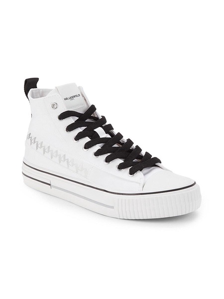 Logo High Top Sneakers