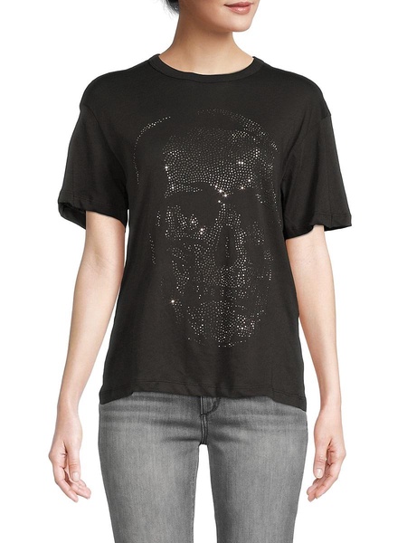 Skull Embellished Tee