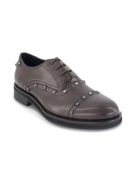 Studded Leather Oxfords