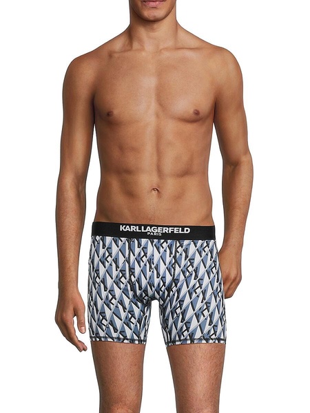 3-Pack Print Boxer Briefs Set