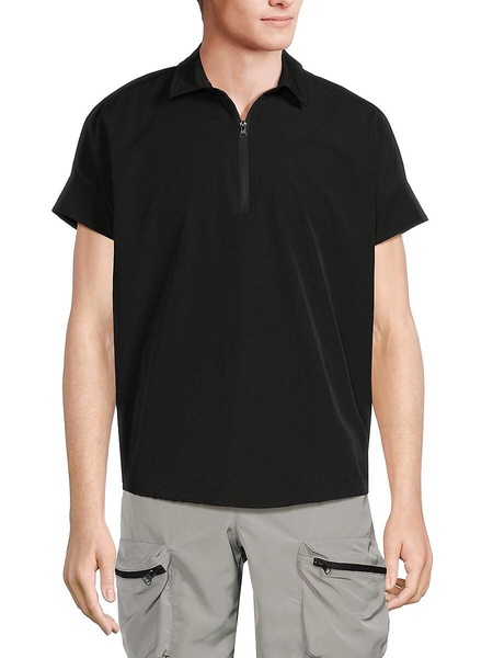 Zip Front Polo