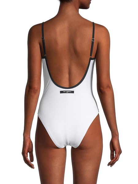 Graphic One-Piece Swimsuit