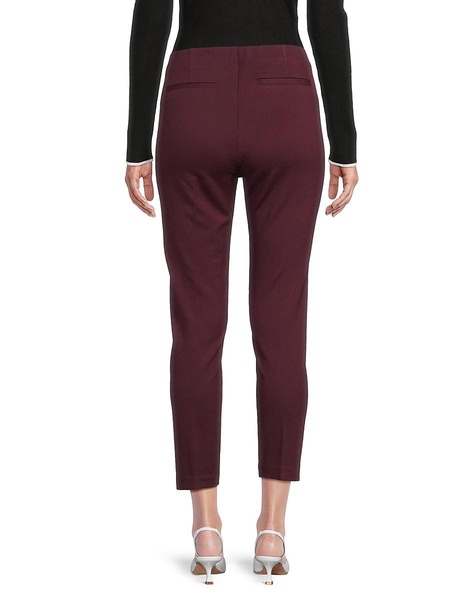 Mady Seam Front Slim Pull On Cropped Pants