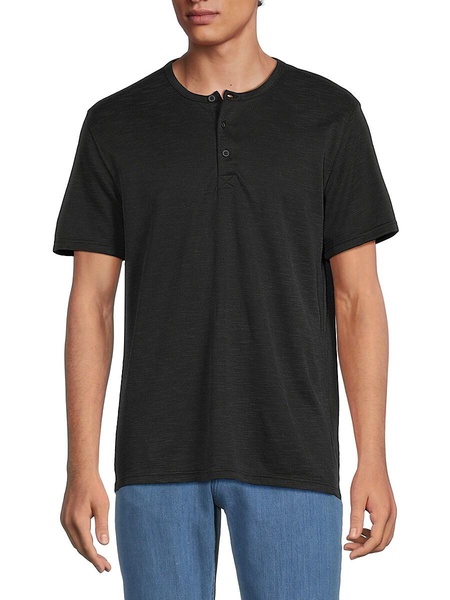 Polynosic Short Sleeve Henley