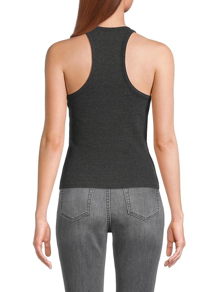 Ribbed Racerback Tank Top