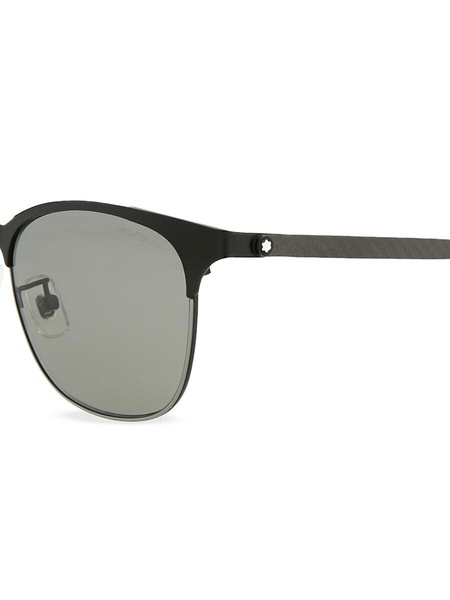 53MM Square Clubmaster Sunglasses