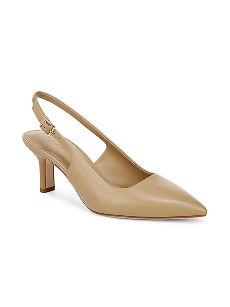 Pandora-B Leather Slingback Pumps