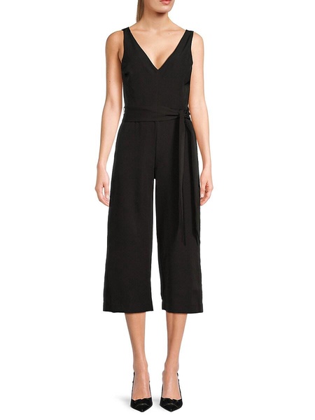 Wide Leg Crop Jumpsuit