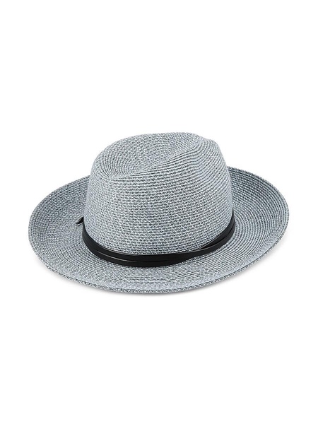 Balans Curved Brim Straw Fedora