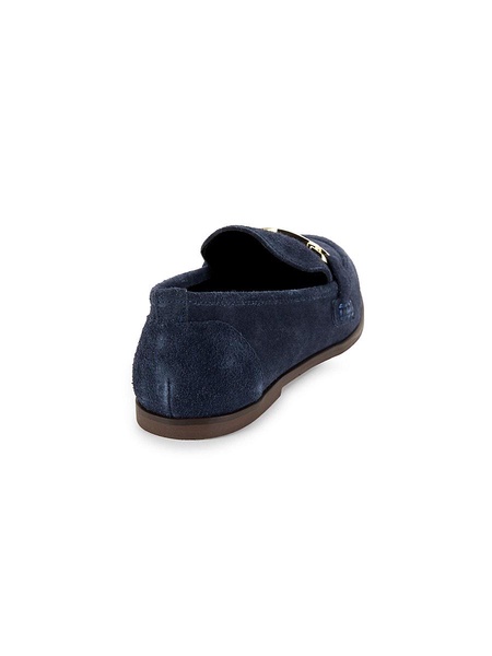 Morgan Leather Riding Bit Suede Loafers