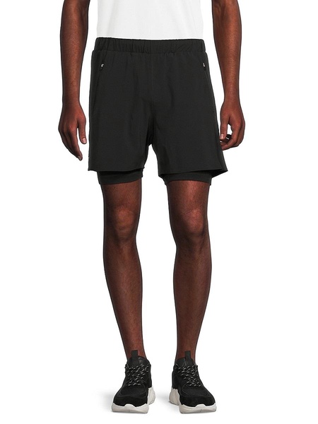 Stephen Double Layer Running Shorts