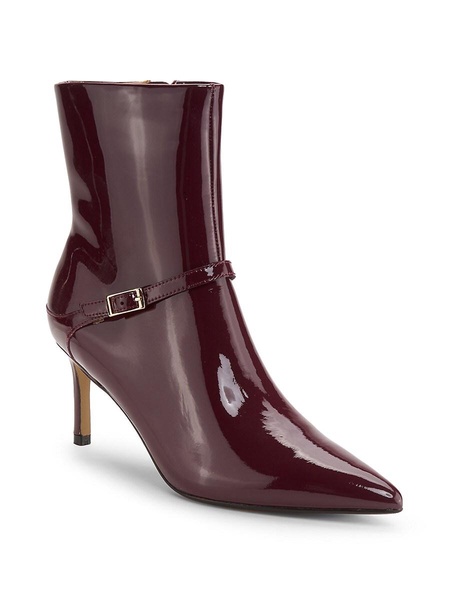 68MM Nellie Patent Leather Ankle Boots