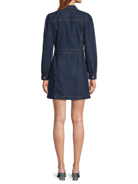 Lisette Mini Denim Shirt Dress