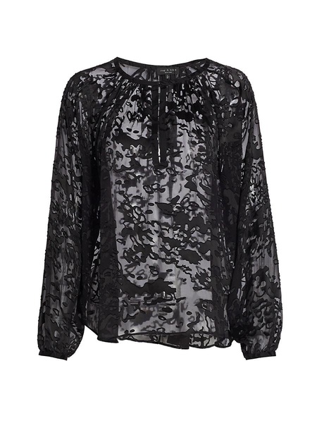 Yuni Burnout Blouse