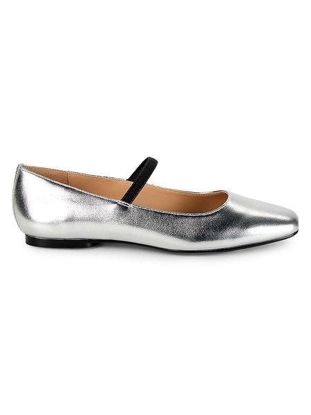 Harper Metallic Leather Mary Jane