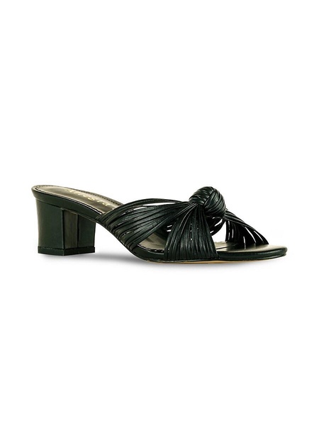 Sophie Leather Knot Sandals