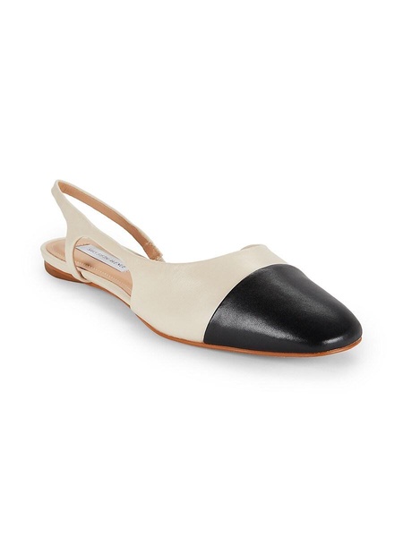 Slingback Leather Flats