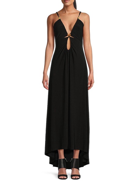 Milly Plunging Cutout Gown