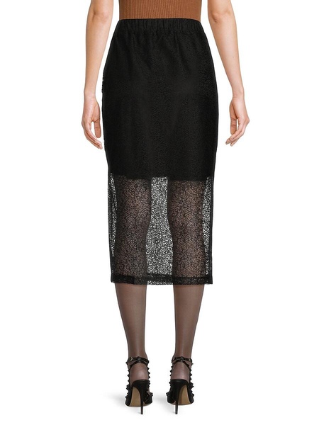 Stephana Ruched Midi Skirt