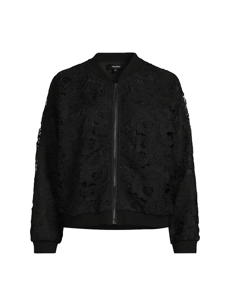 Lace Bomber Jacket