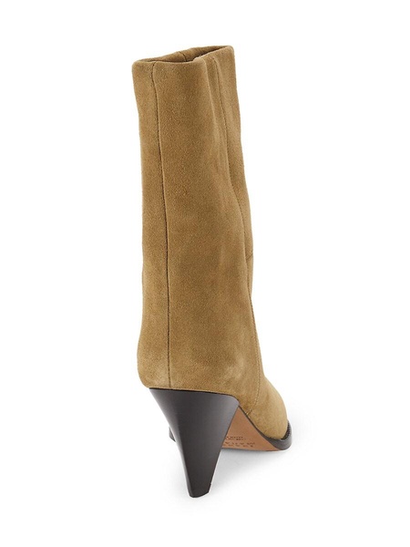 Suede Tall Boots