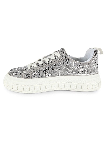 Riso Crystal Embellished Low Top Sneakers