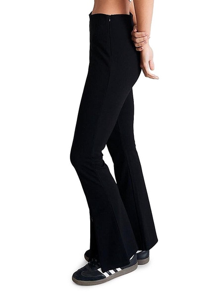 Stretch Split Flare Pants