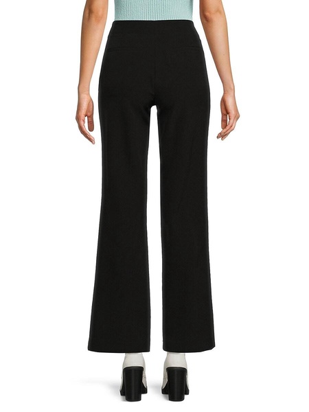 Solid Wide Leg Pants