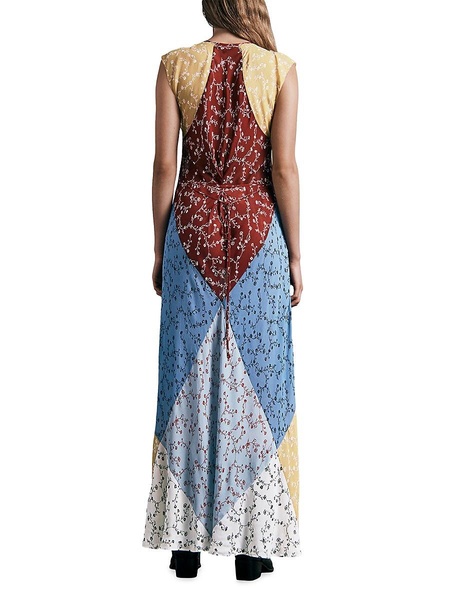 Sam Patchwork Maxi Dress