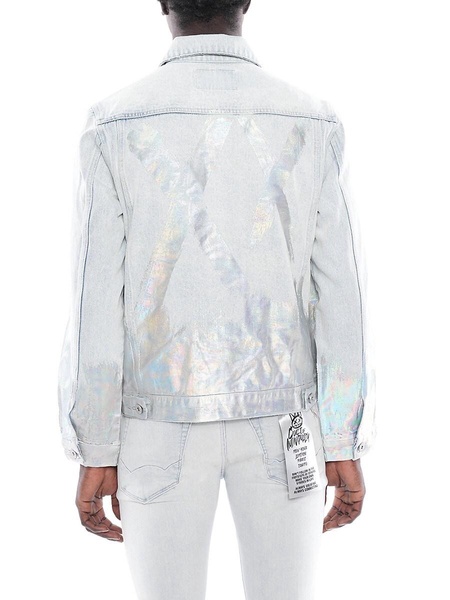 Iridescent Denim Jacket