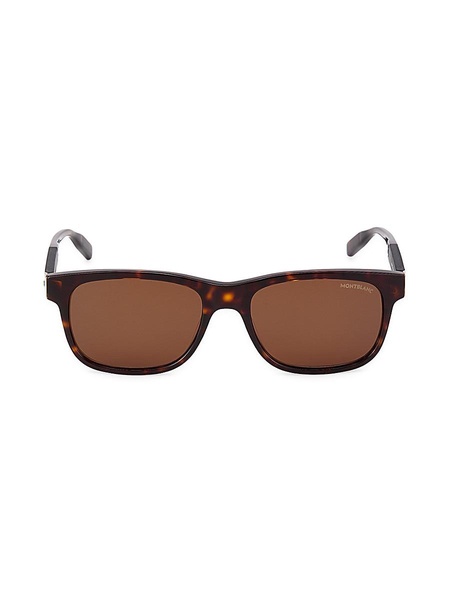 56MM Rectangle Sunglasses