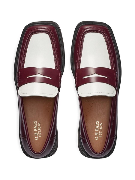 Bowery Leather Penny Loafers