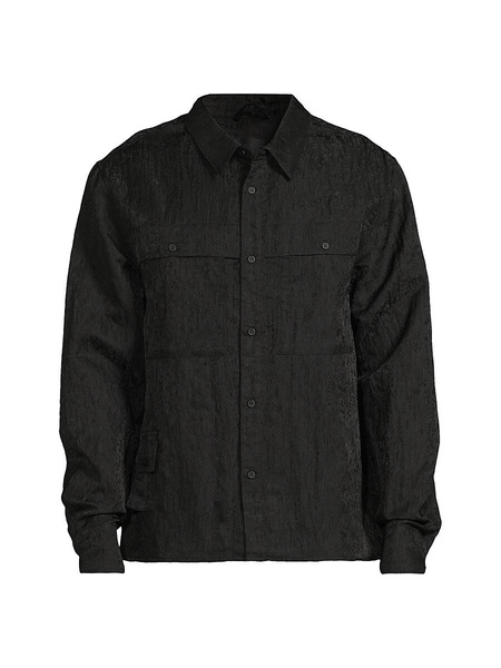 Oversized Utility Button Down Shirt