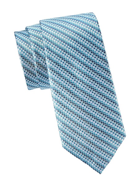 Checkered Silk Tie