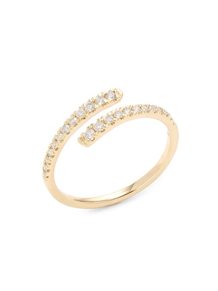 14K Yellow Gold & 0.24 TCW Diamond Ring