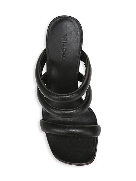 Dara Strappy Leather Block Heel Sandals