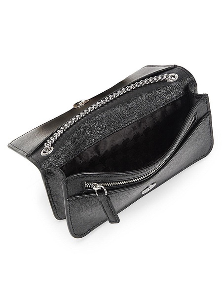 Kosette Bow Leather Wallet On Chain