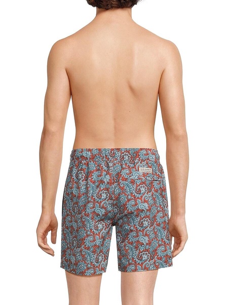 Bayberry Paisley Drawstring Swim Shorts