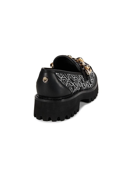 Gala Monogram Chain Trim Loafers