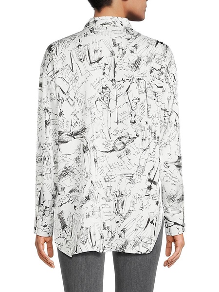 Sketch Print Shirt