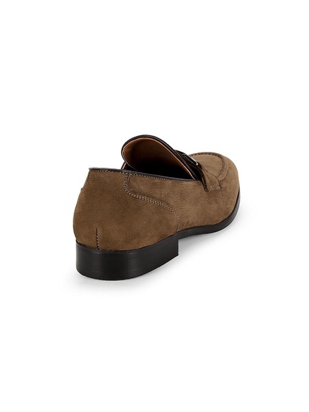 Steven Suede Bit Loafers