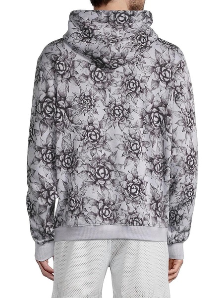 Agave Floral Drawstring Hoodie