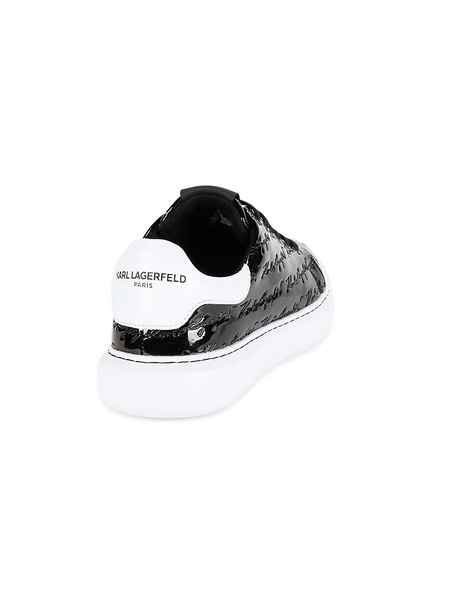 Monogram Patent Leather Low Top Sneakers