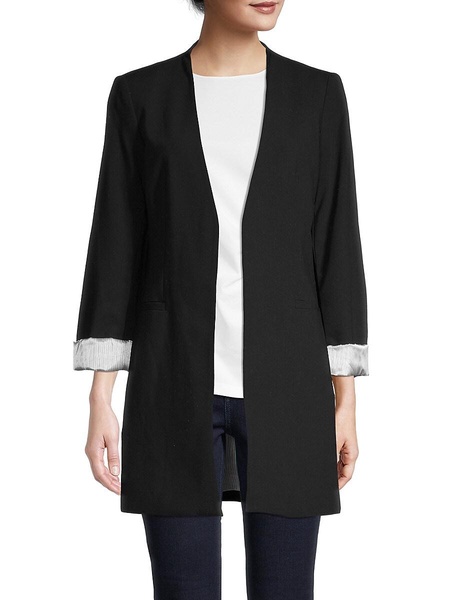 Oversized Rolled Cuff Blazer